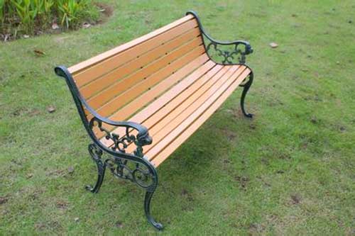 景區(qū)公園必備的景觀設(shè)施鋼木垃圾箱、與園林椅